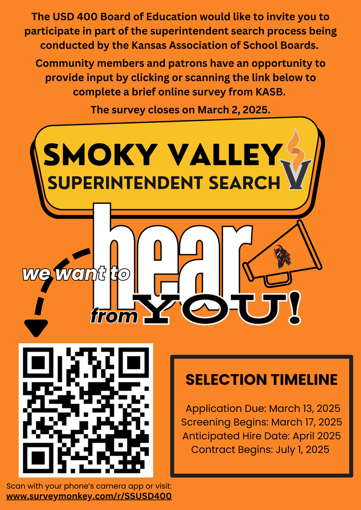 USD 400 Supt Search