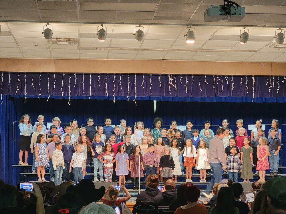 students at music performance