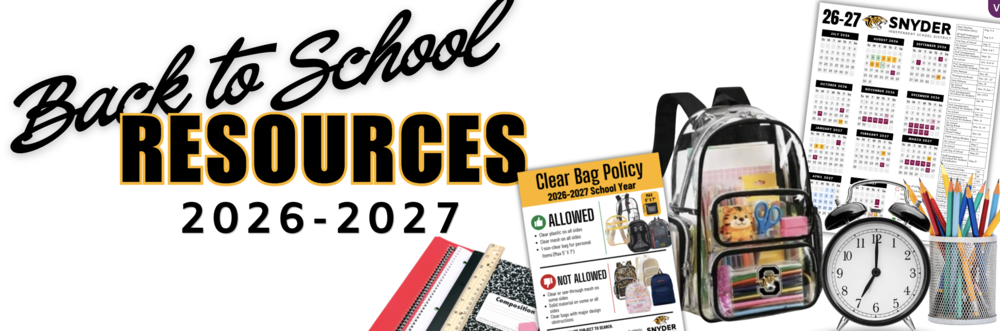 back to school resources