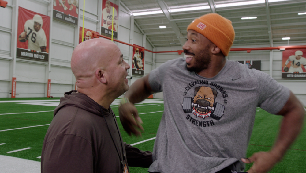 coach g and myles garrett