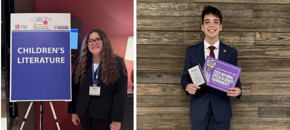 students advancing to nationals