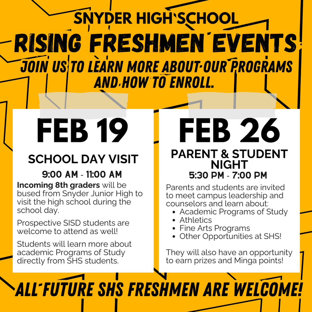 flyer for event. all events are listed in text. 