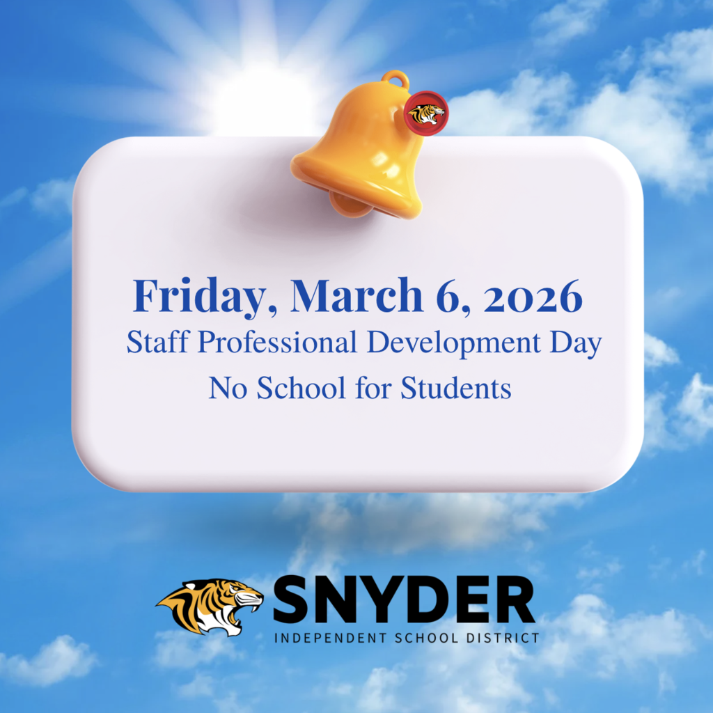 Staff PD day, no school for students