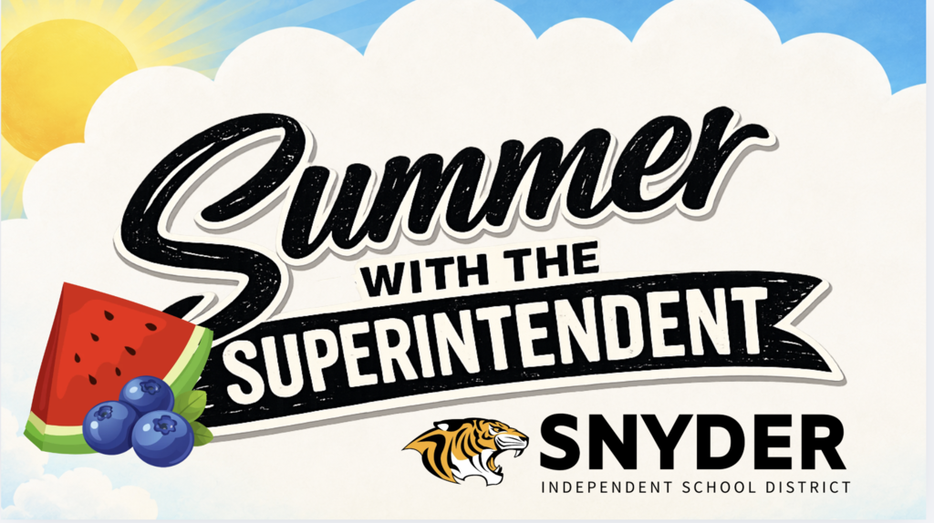 colorful image with sumemr with the superintendent