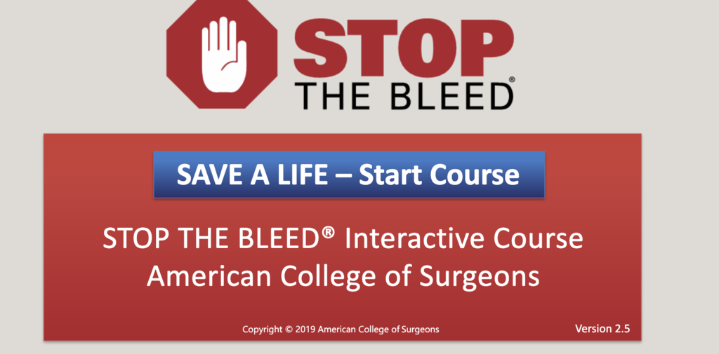 stop the bleed
