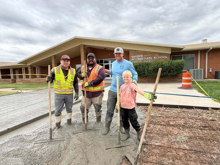 concrete work