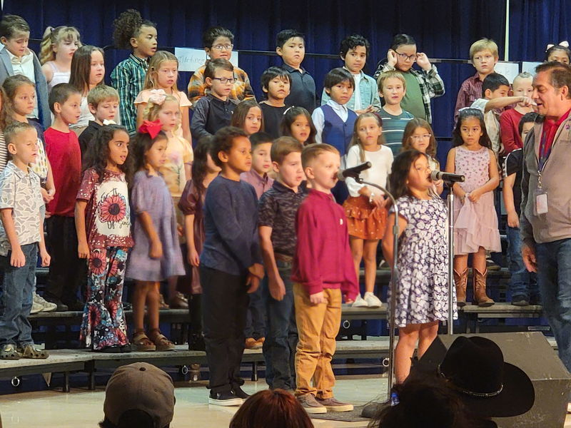 students with solo part