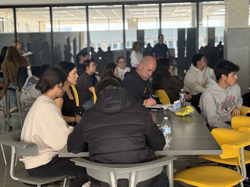 students and staff learning