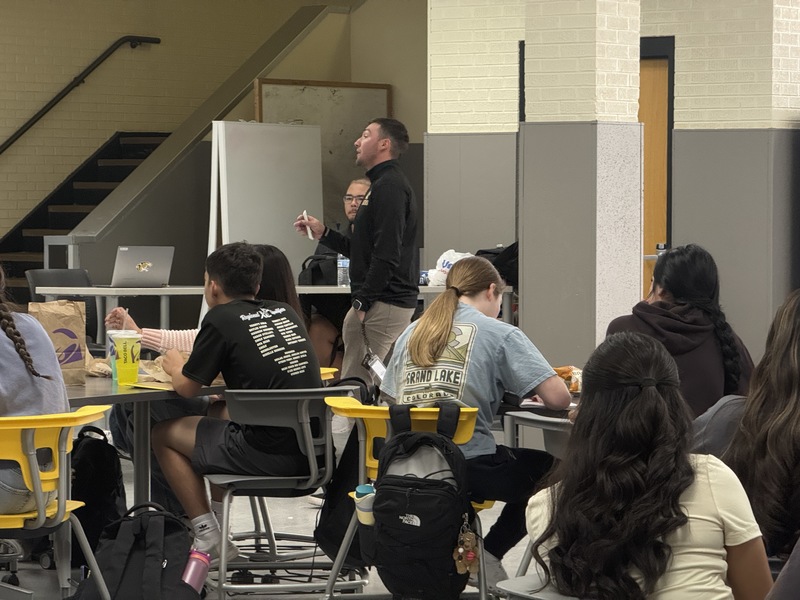 Coach Ritter Presenting