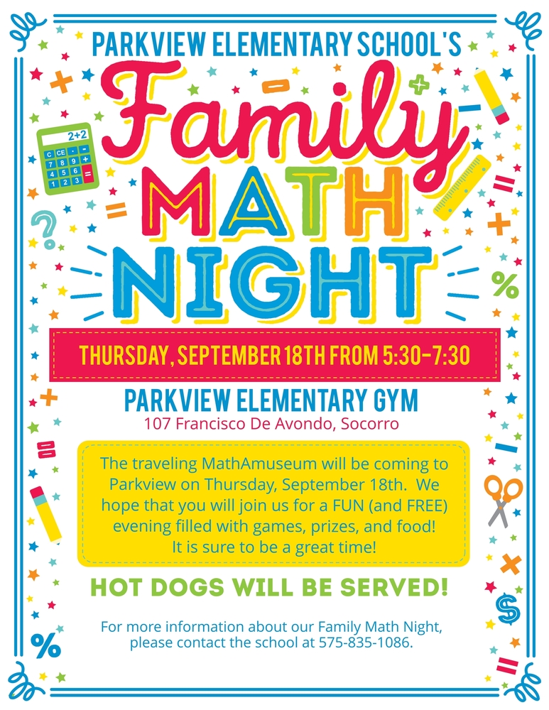 We hope that you will join us for this FUN and FREE evening!