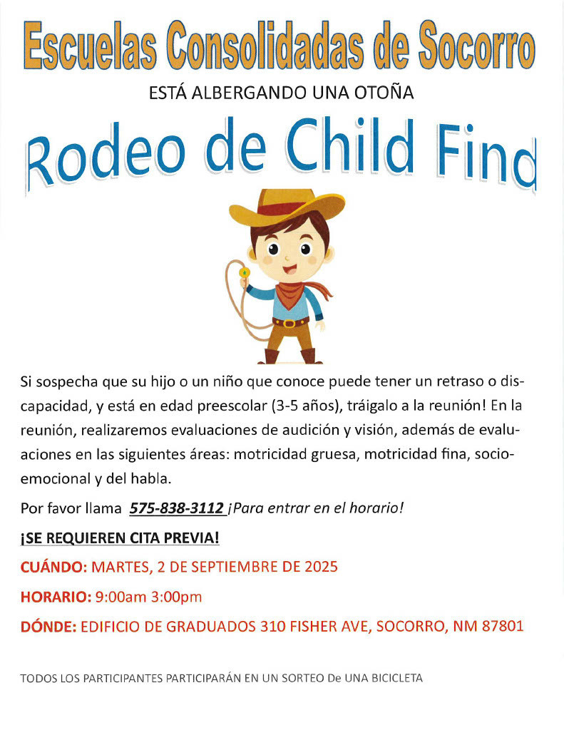 Child Find en Espanol