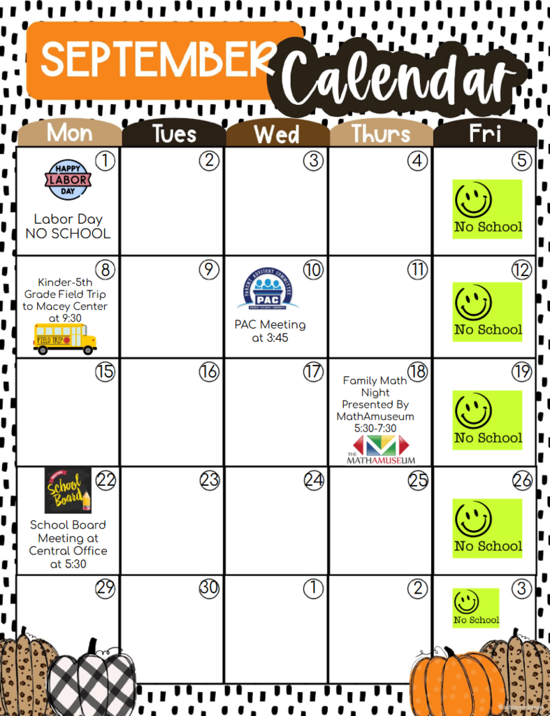 September Newsletter