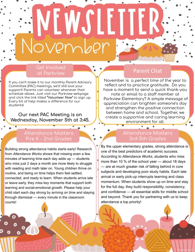 November Newsletter
