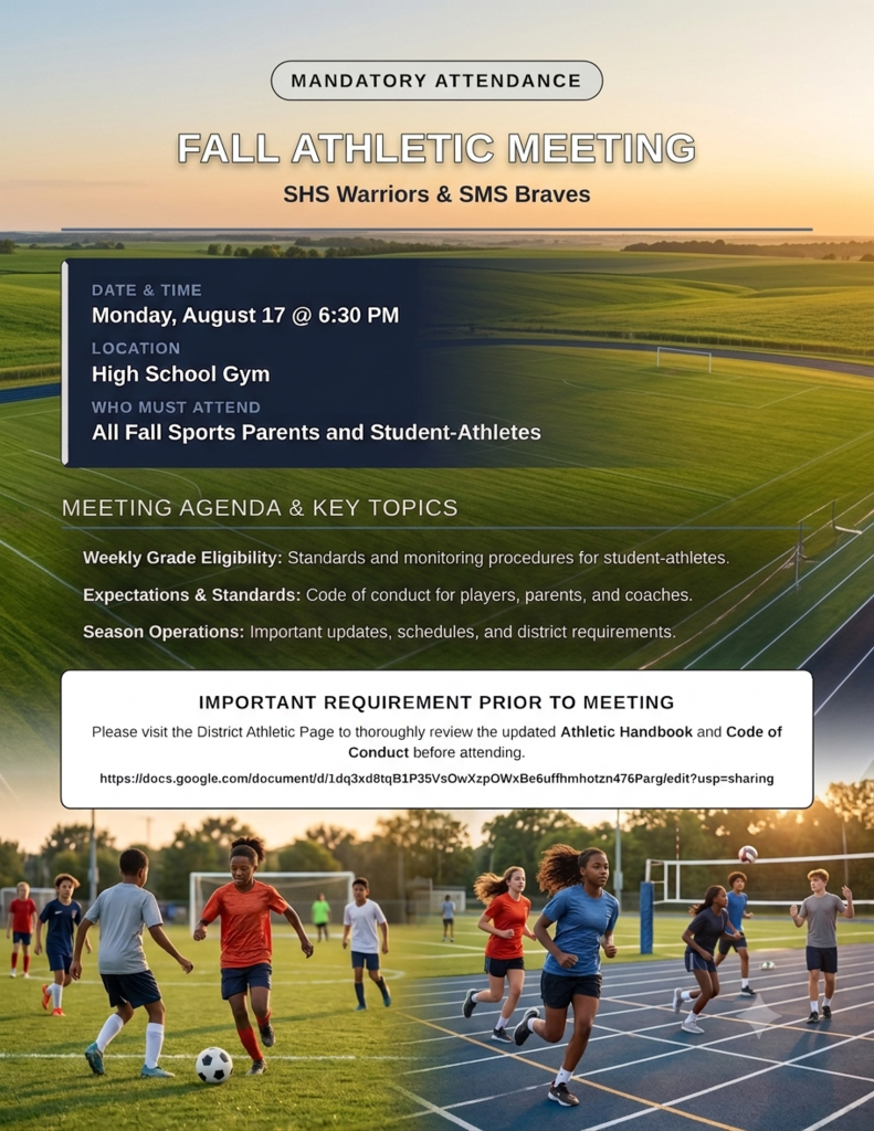 SHS/SMS Athletic Meeting