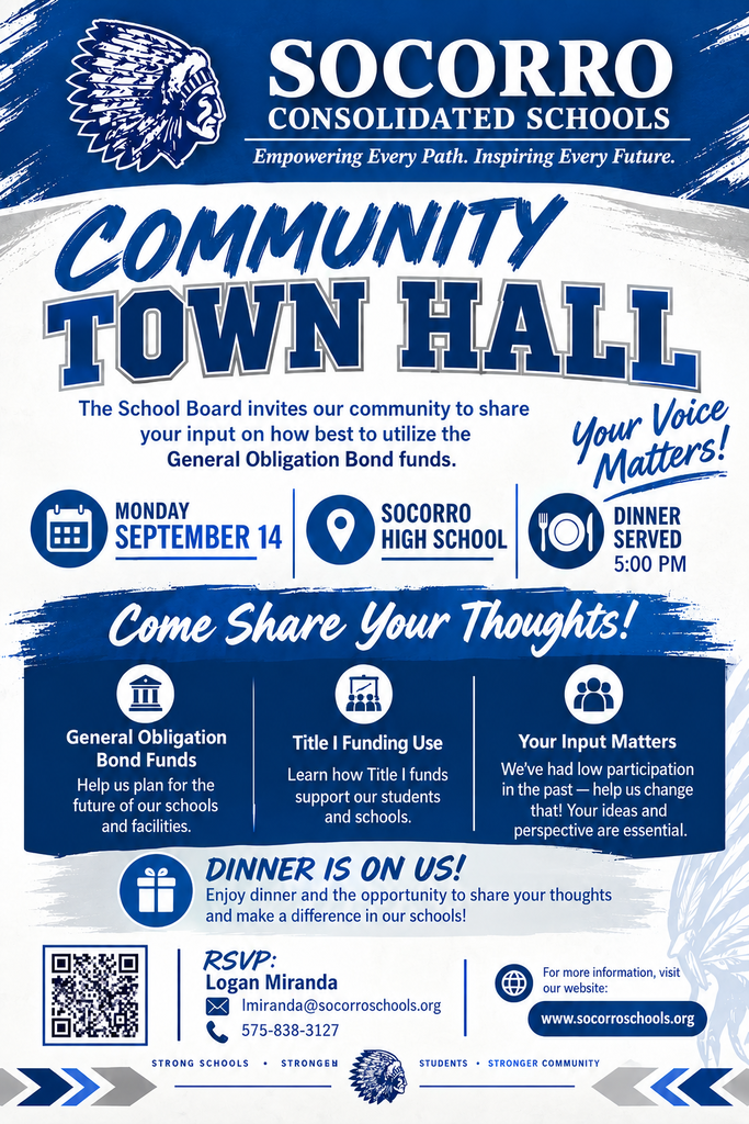 Flyer about the Town Hall. The QR code link is not working. Please use the QR Code in attachment.