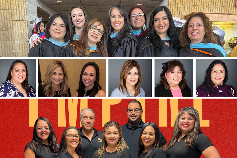 Collage of counselor portraits