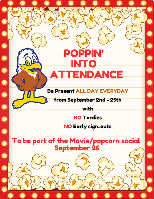 Poppin' Into Attendance