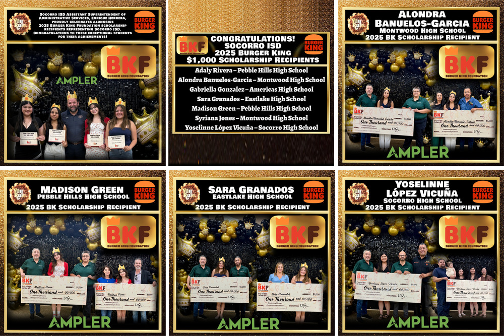 Collage of scholarship recipients