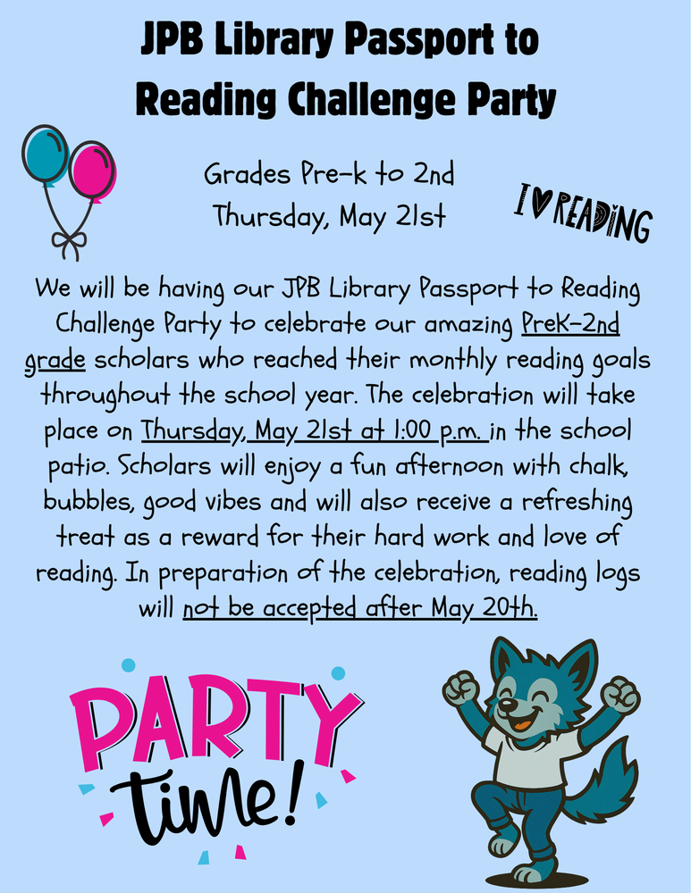 Reading Challenge Party
