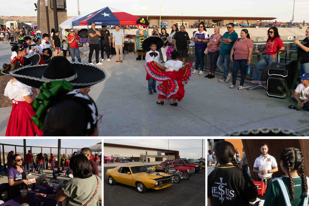 Collage of Expo event