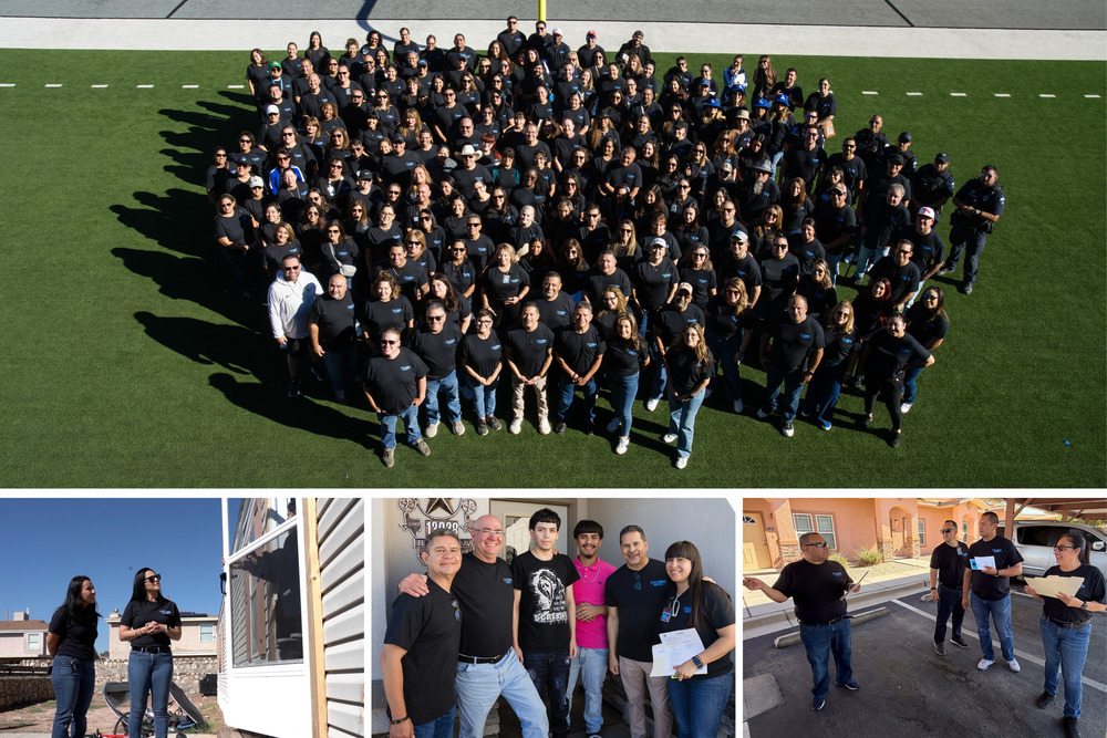 Collage of Walk for Success event