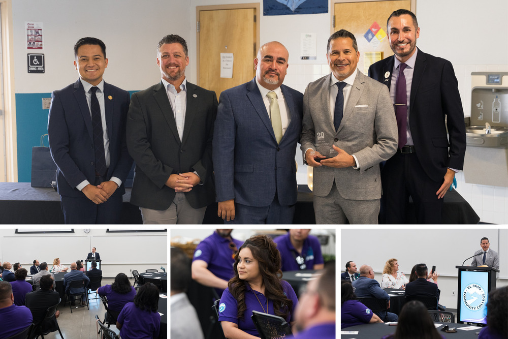 Collage photo of participants at event