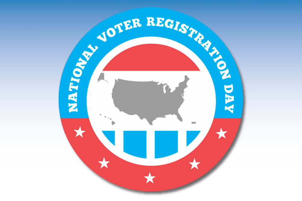 National Voter Registration Day Logo
