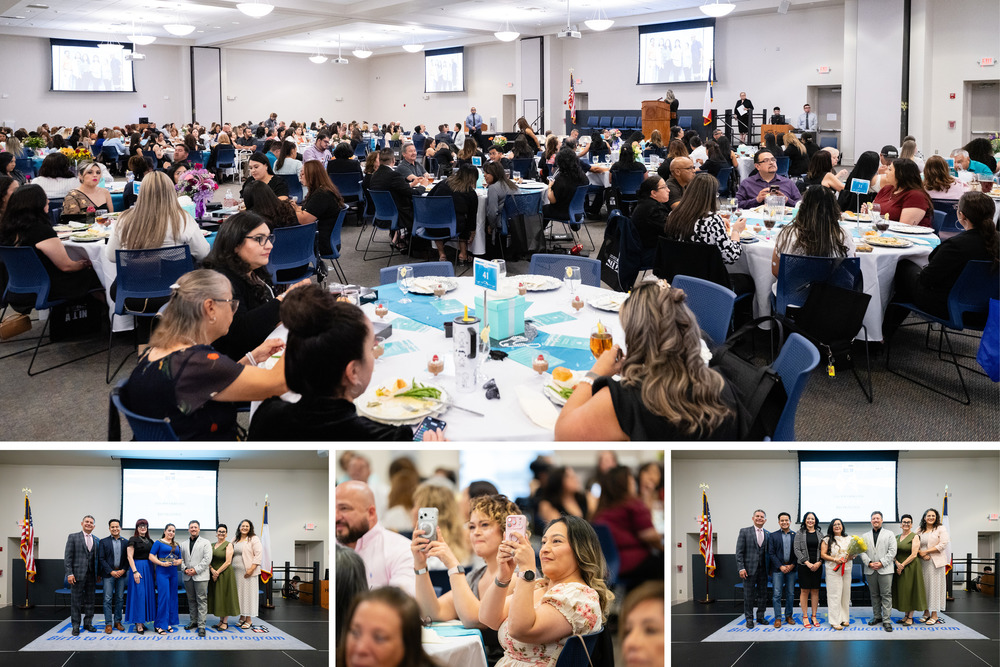 Photo collage of Volunteer recognition event