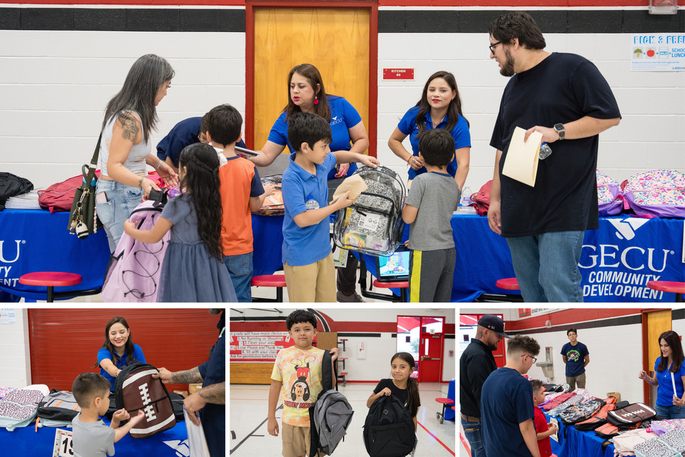 Campestre backpack collage photos