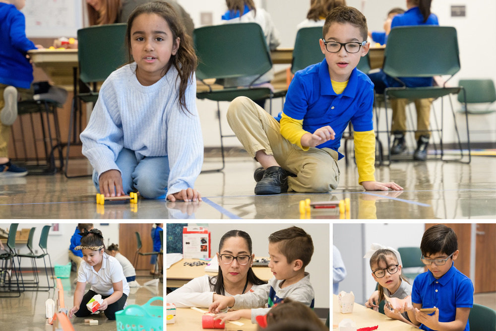 Students participating in SISD GT camp