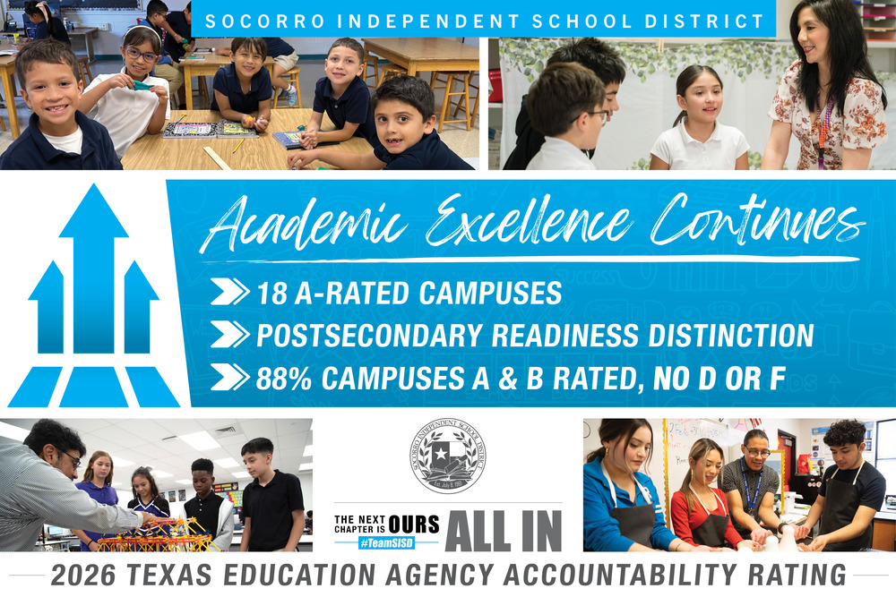 Academic Excellence Continues Graphic