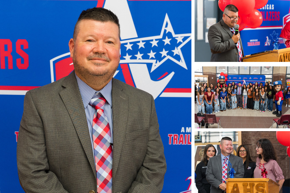 Collage of new coach announcement