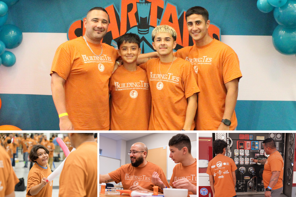 Collage of Father-Son event