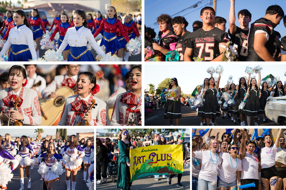 SISD collage with different high school students