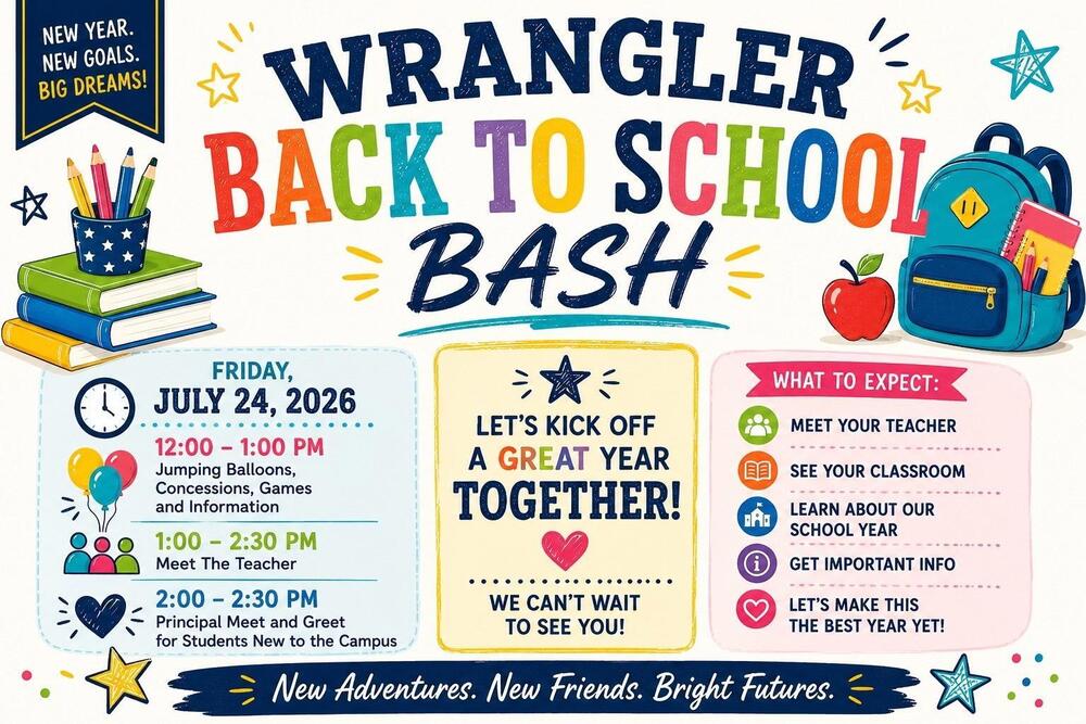 Back to School Bash Flyer