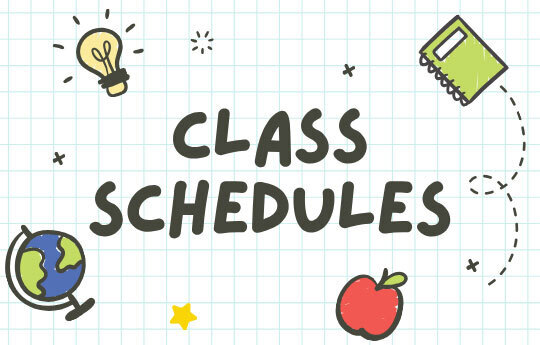 Class Schedules