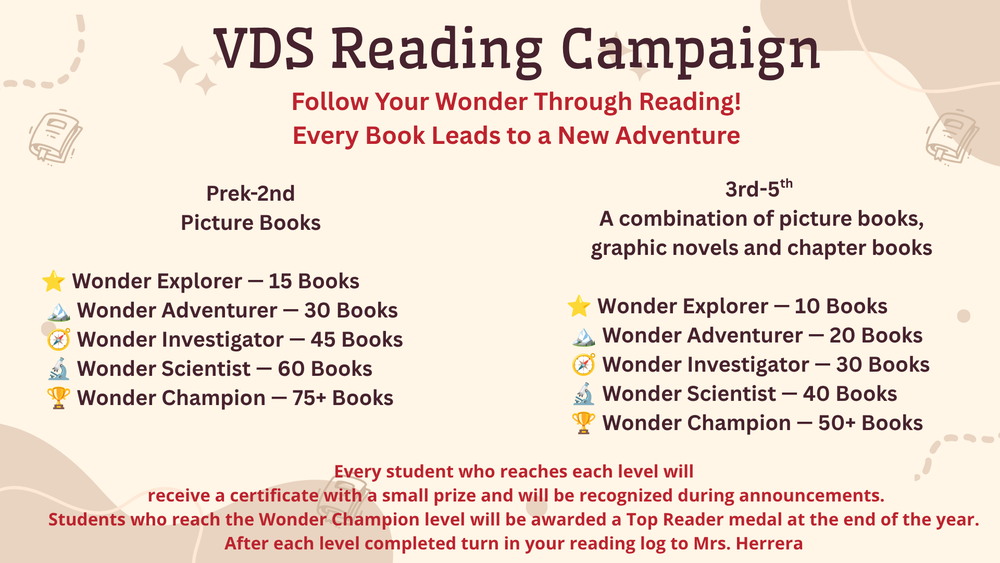 VDS Reading Campaign