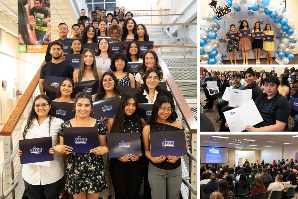 Collage photo of SISD Foundation event