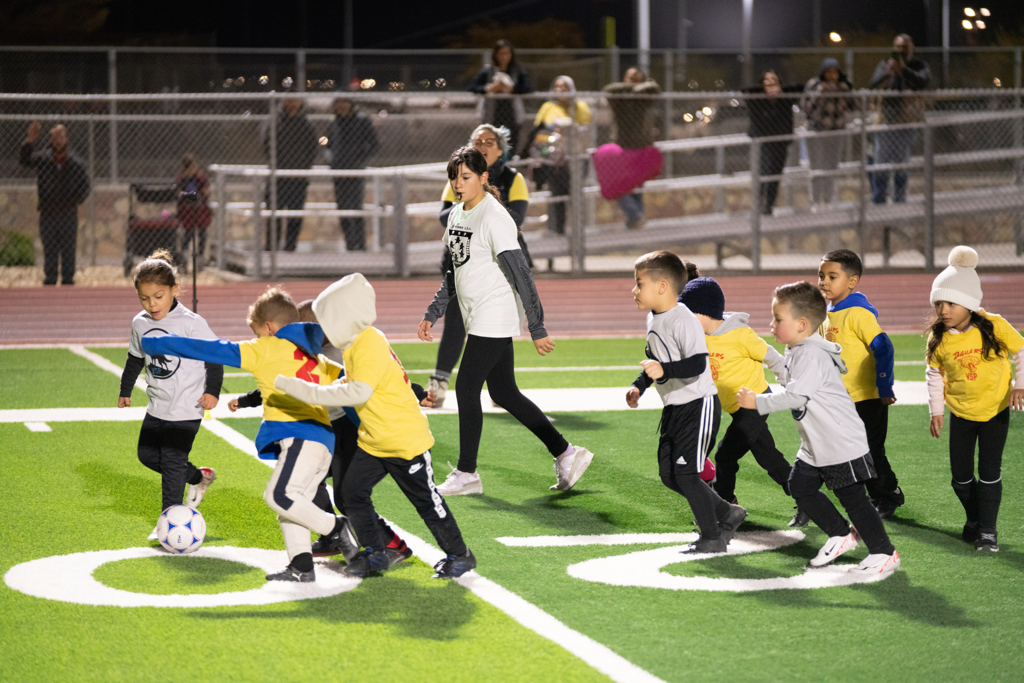 Volunteer Sports Program soccer game