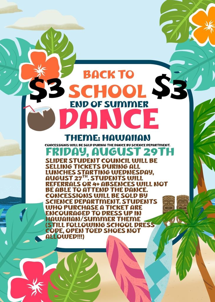 Back to School Dance Flyer