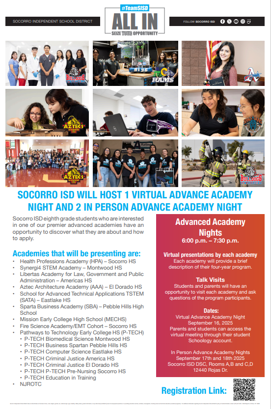 Advanced Academy Information