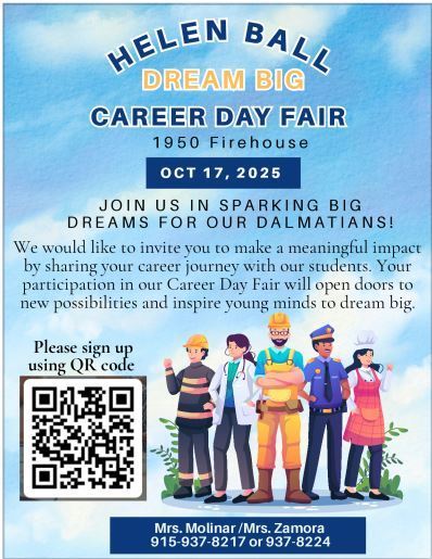 Helen Ball Dream Big Career Day Fair