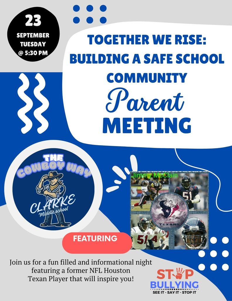 Together We Rise: Building A Safe School Community Parent Meeting