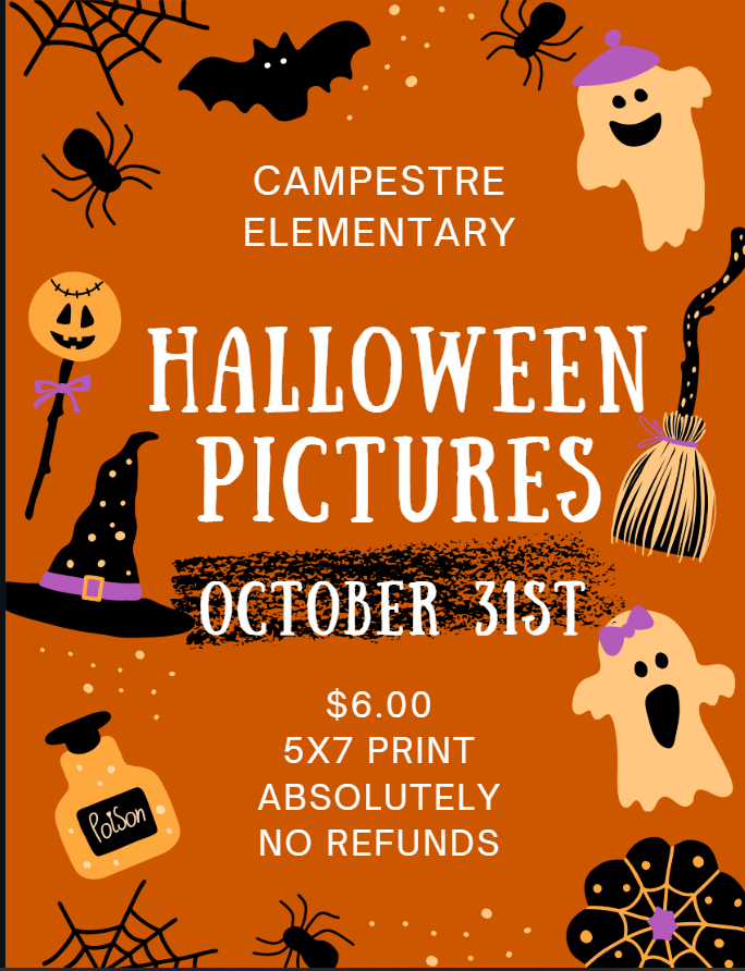 Halloween Pictures October 31st for $6.00