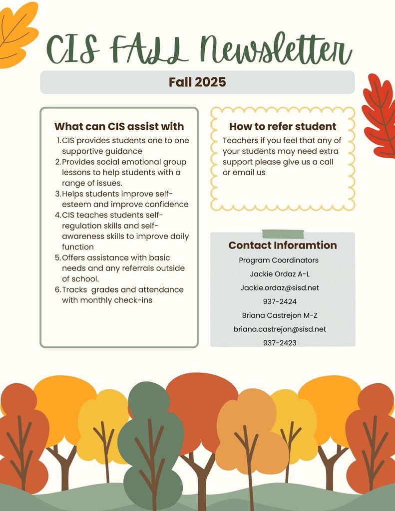 Communities In Schools: Fall Newsletter