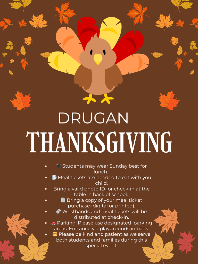 Thanksgiving Lunch Middle School 