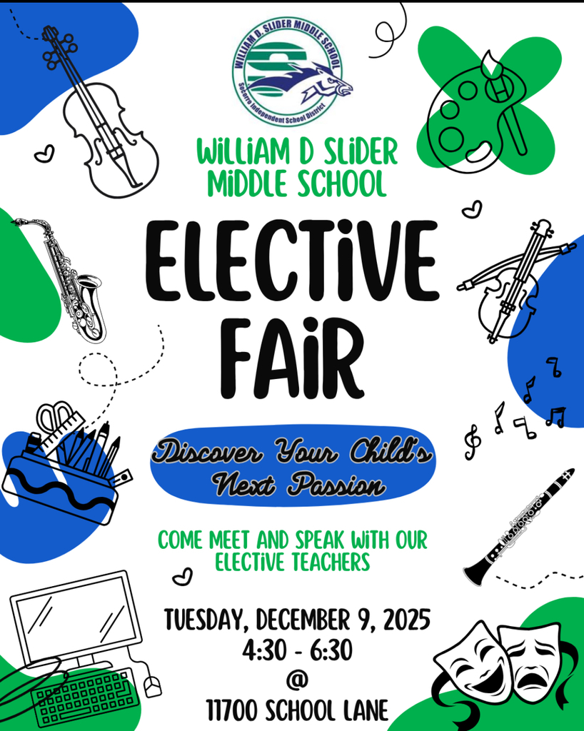 Slider Elective Fair