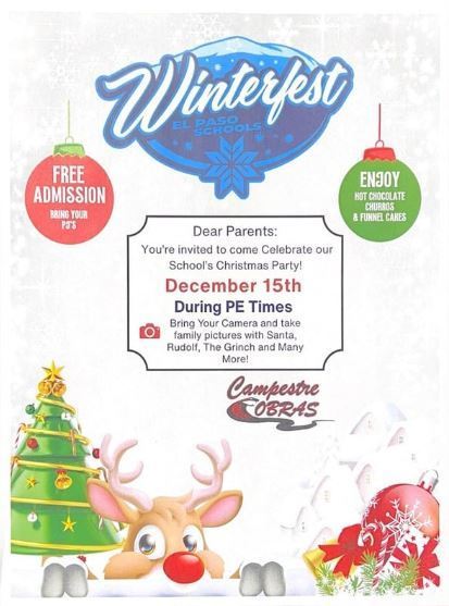 Campestre Winterfest-December 15th