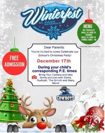 Winterfest El Paso Schools December 17th 