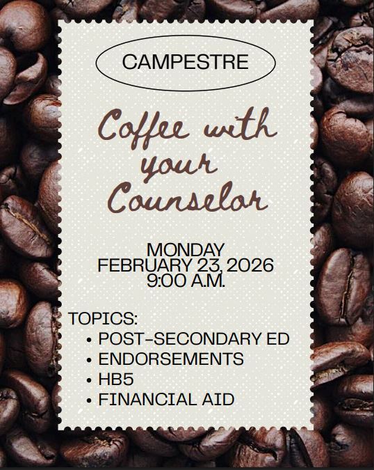 Coffee with the Counselor -February 23rd